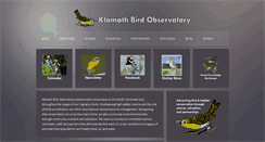 Desktop Screenshot of klamathbird.org